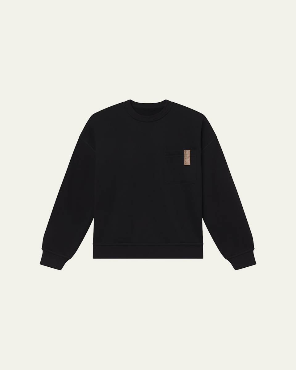 Silksweats Reversible Sherpa-Lined Sweatshirt